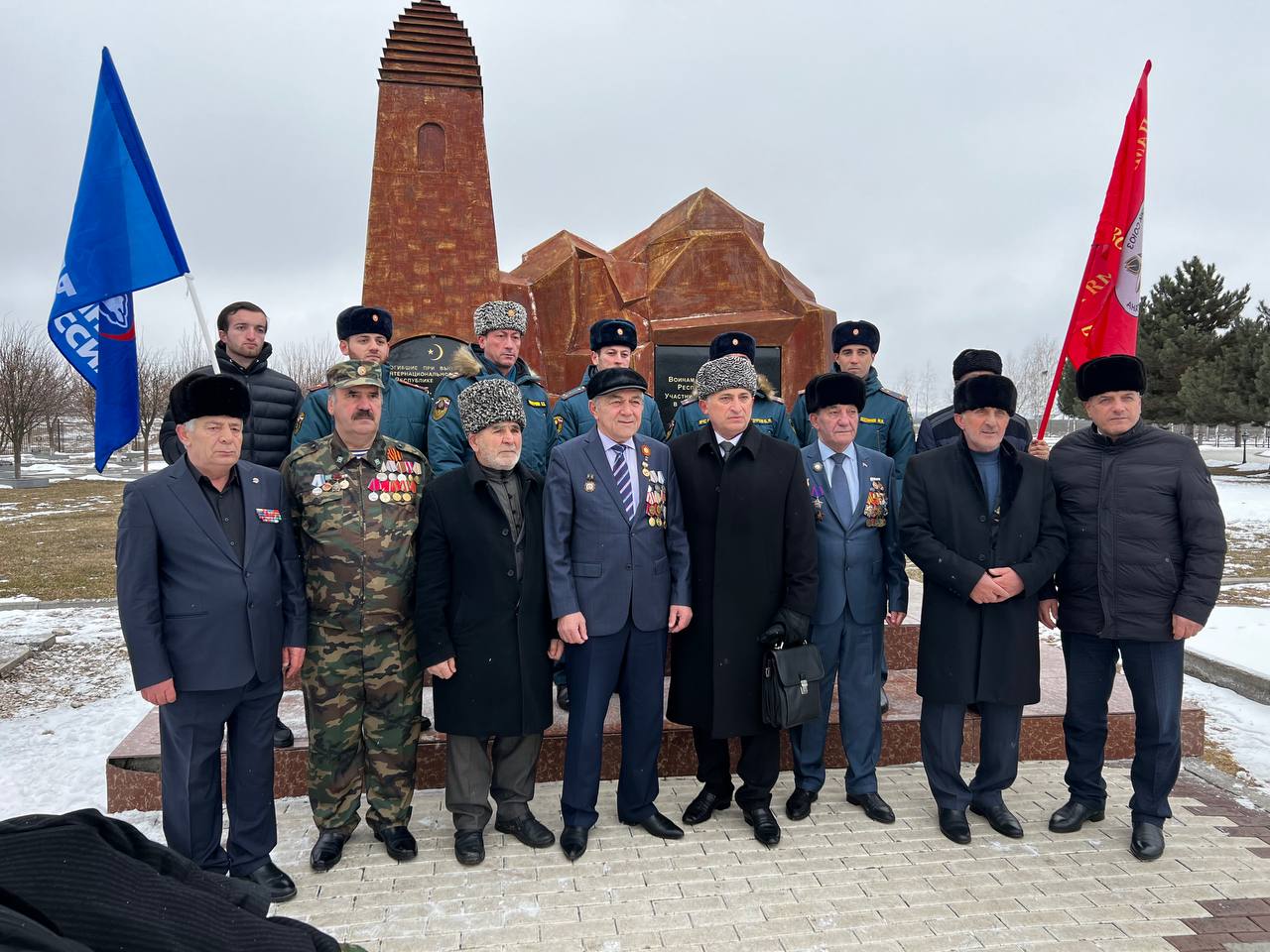 Единороссы приняли участие в митинге посвященному 34-ой годовщине вывода Советских войск из Афганистана  .